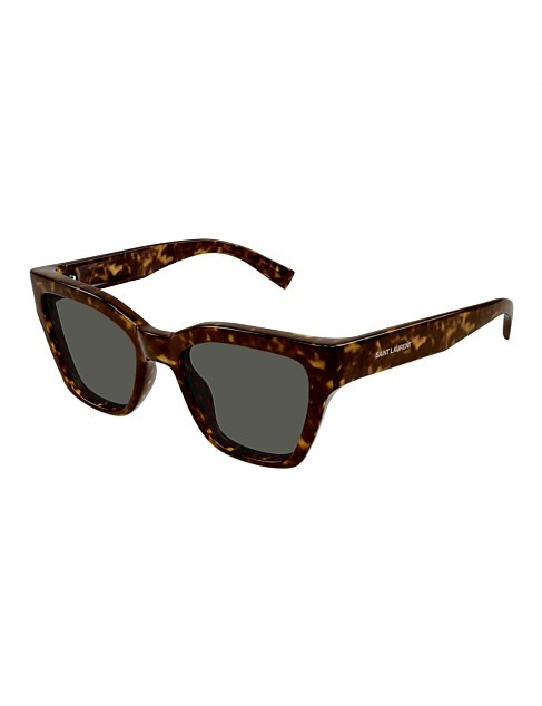 Saint Laurent Tort Cat-eye Sunglasses | David Jones | David Jones (Australia & New Zealand)