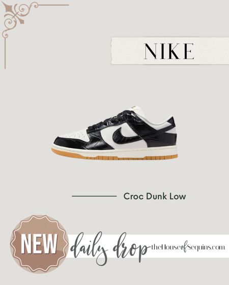 NEW! Croc Nike Dunk Low pandas! 