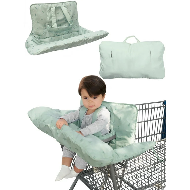 Modern Moments By Gerber Baby Boy Shopping Cart Cover, Sage - Walmart.com | Walmart (US)
