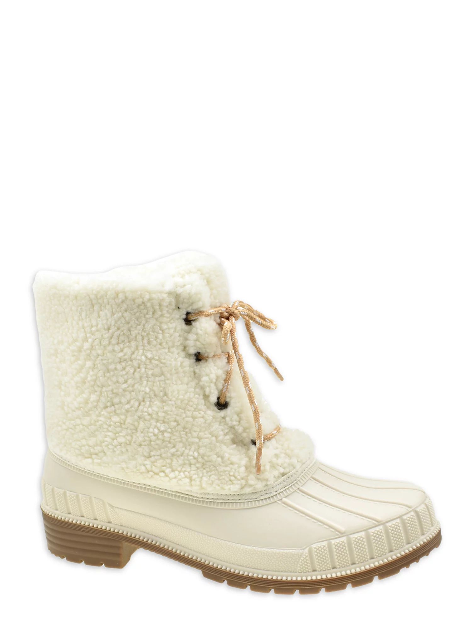 Time and Tru Womens Sherpa Duck Boot - Walmart.com | Walmart (US)