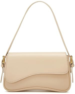 Amszke Shoulder Bag for Women Y2K Crossbody Purse PU Leather Underarm Handbag 2 Adjustable Strap ... | Amazon (US)