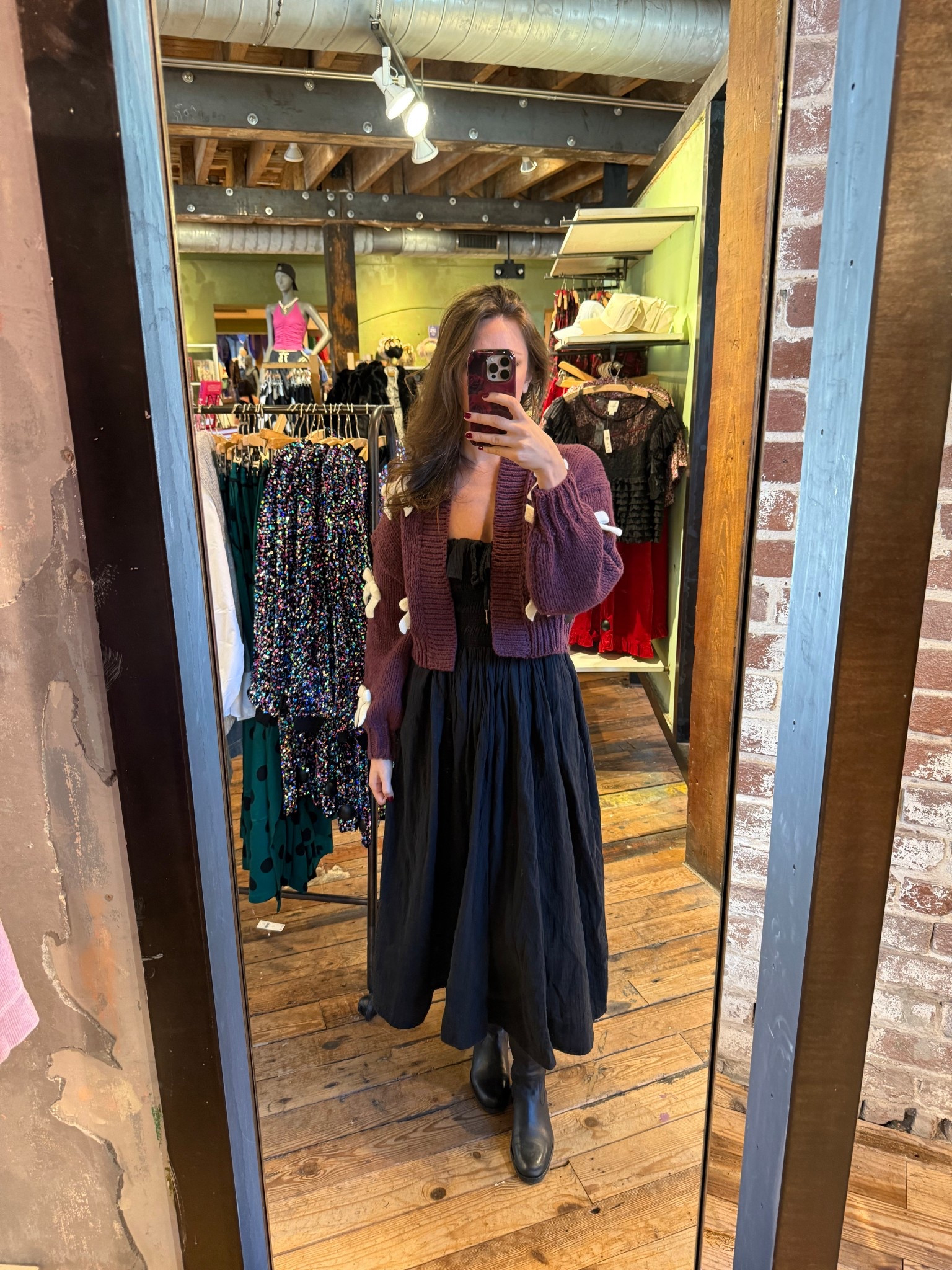 Anthropologie sweater and Free People dress 

#LTKSeasonal #LTKStyleTip