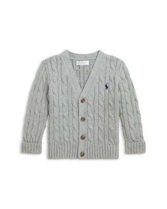 Boys' Cable Knit V Neck Cardigan - Baby | Bloomingdale's (US)