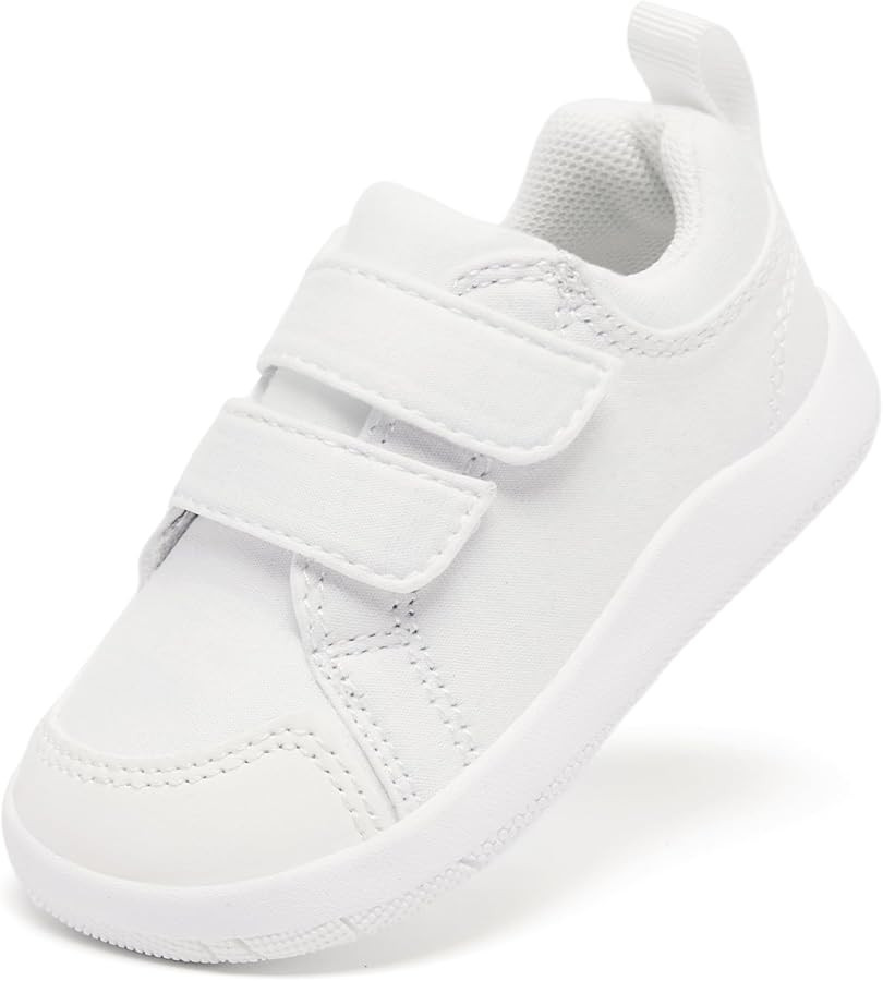 MORENDL Wide Toe Box Shoes Toddler Barefoot Shoes Baby Walking Shoe Boy Girl Non-Slip Zero Drop M... | Amazon (US)