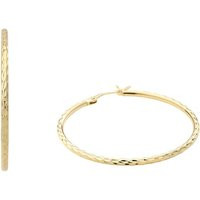 9ct Yellow Gold Hoop Earrings | Goldsmiths