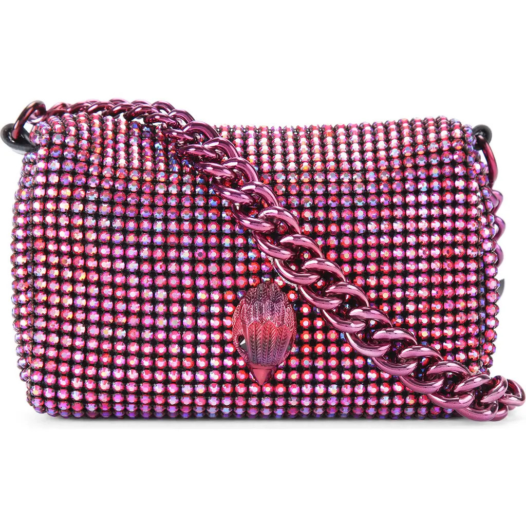 Kurt Geiger London Party Pouchette Shoulder Bag in Purple at Nordstrom | Nordstrom