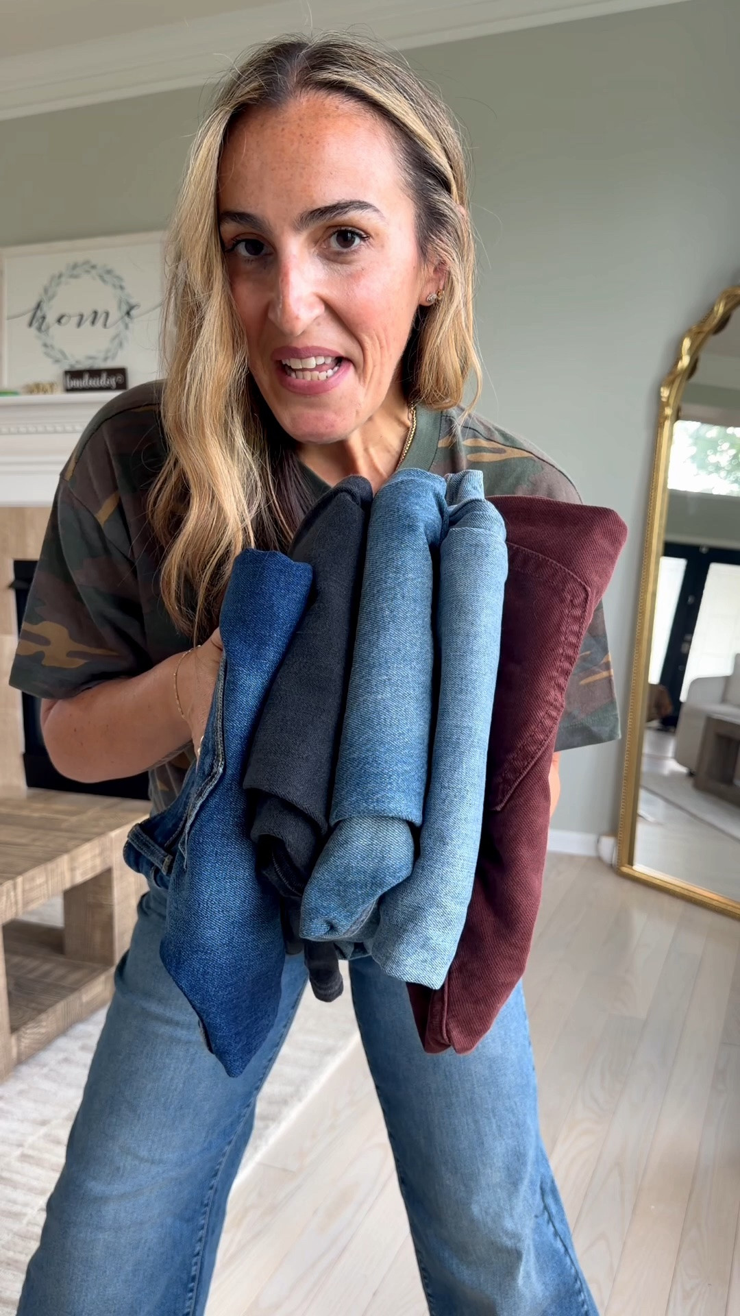 First jeans are an 8, but I could do a size. 
All others are an 8 and I like the fit so I said tts. 
Top is a medium.

#LTKmomlife #LTKOver40 #LTKSaleAlert