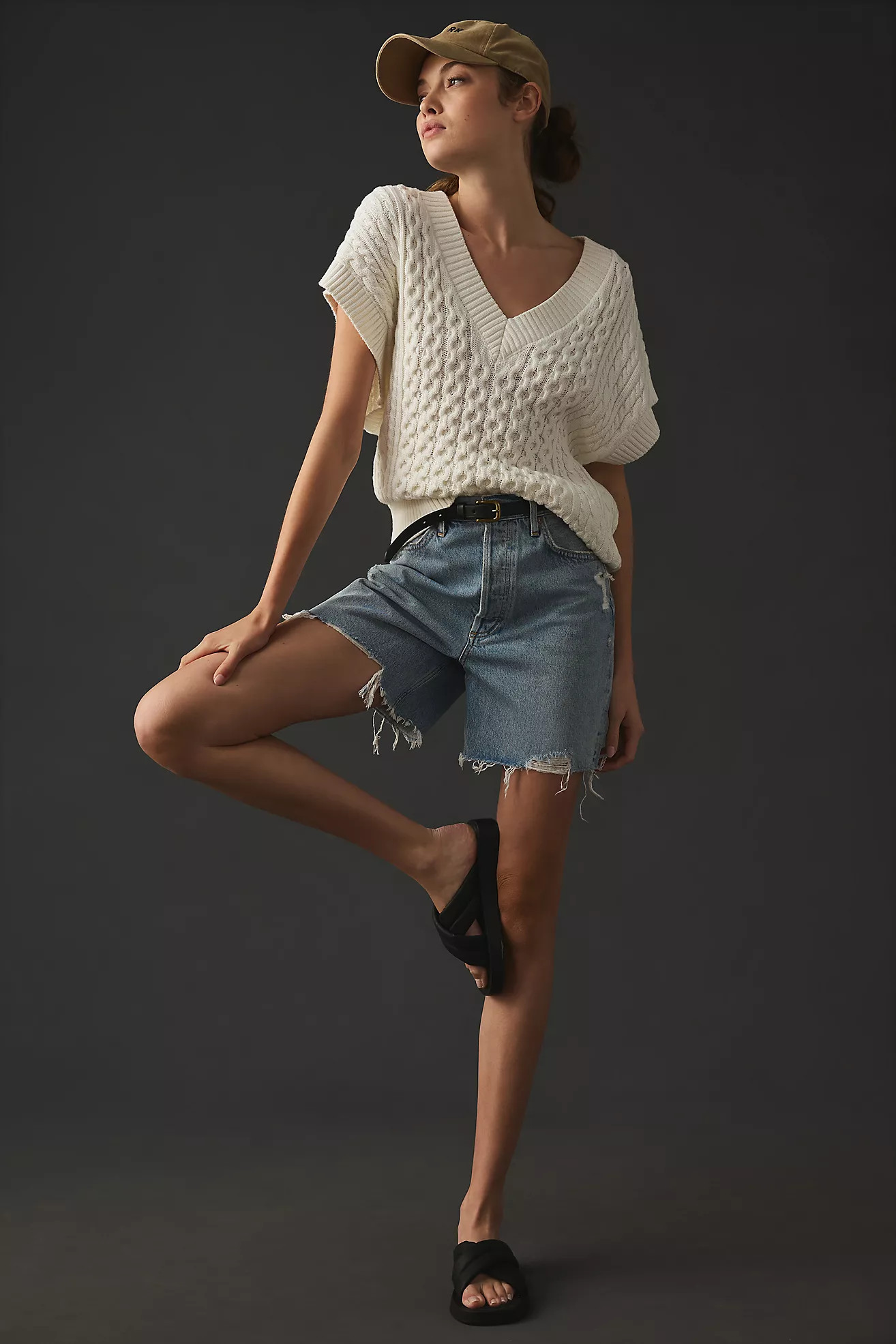 AGOLDE Stella Shorts | Anthropologie (US)