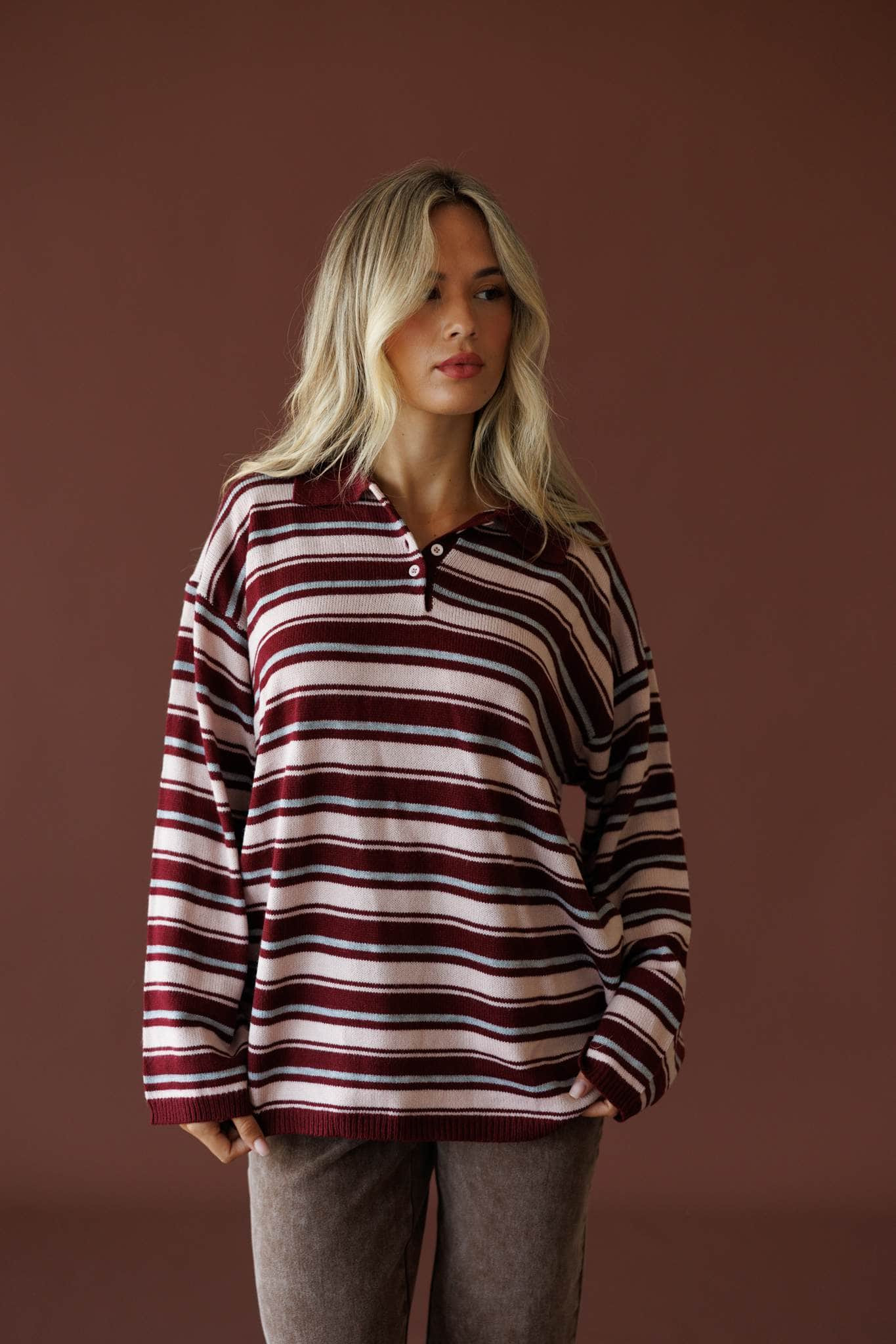 Alumni Polo Sweater | Lane 201 Boutique