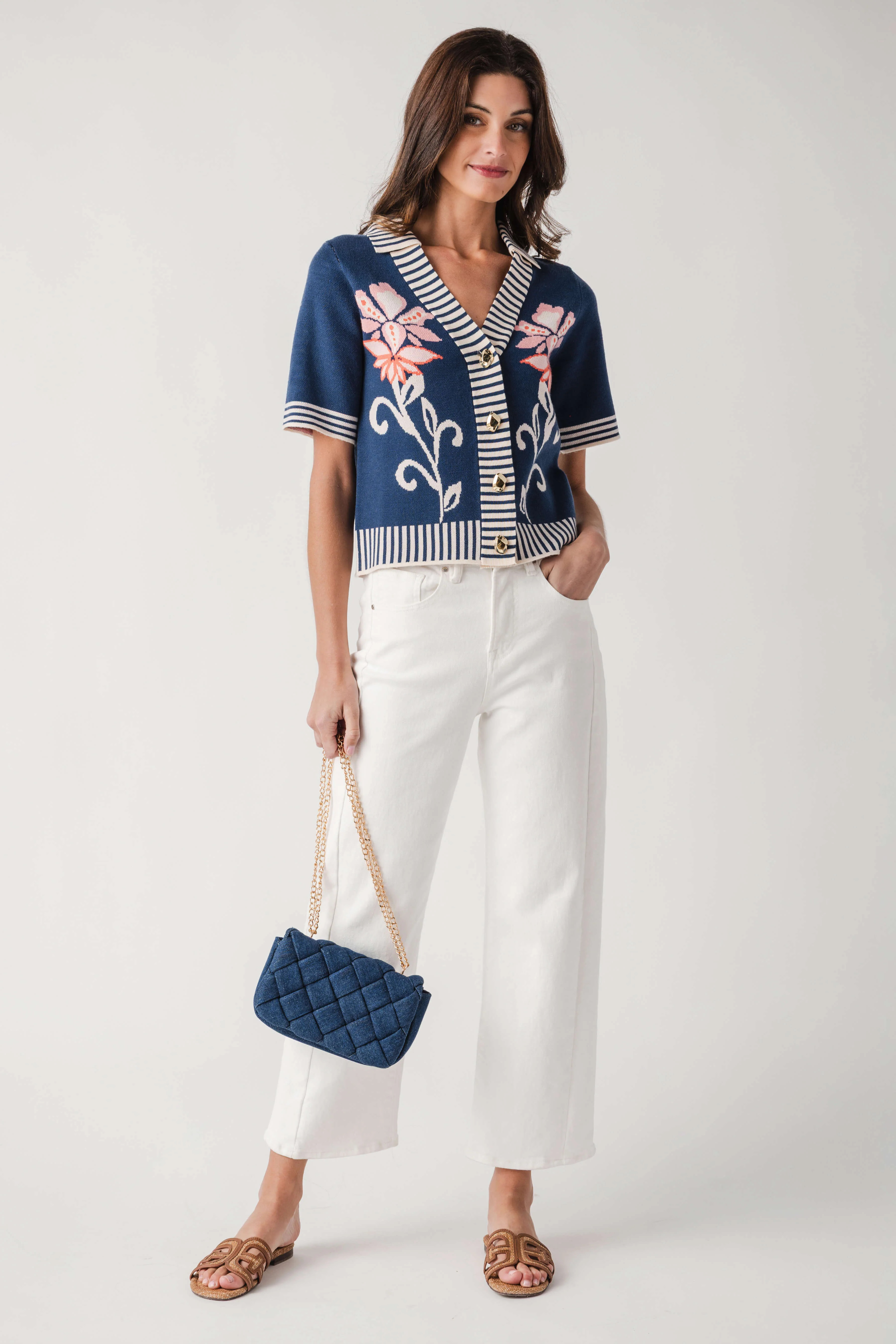 Urban Expressions Giselle Woven Crossbody | Social Threads