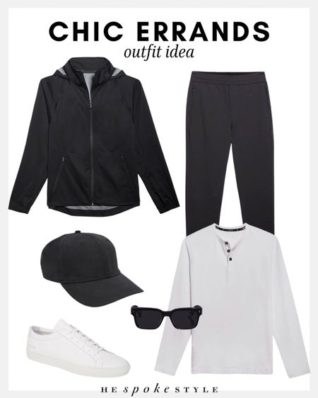High contrast for high impact with a simple but statement making Athleisure wear outfit idea featuring pieces from Public Rec  

#LTKfit #LTKstyletip #LTKmens