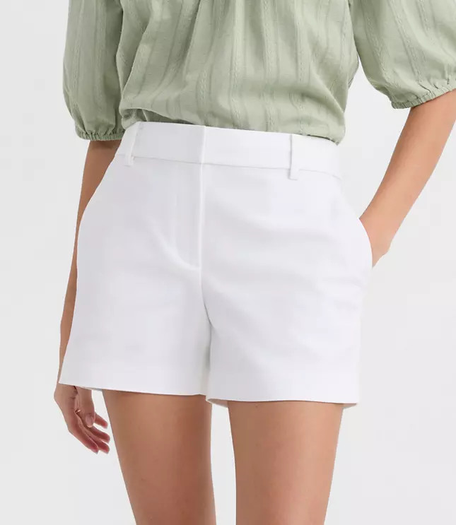Curvy Riviera Shorts in Doubleweave | LOFT