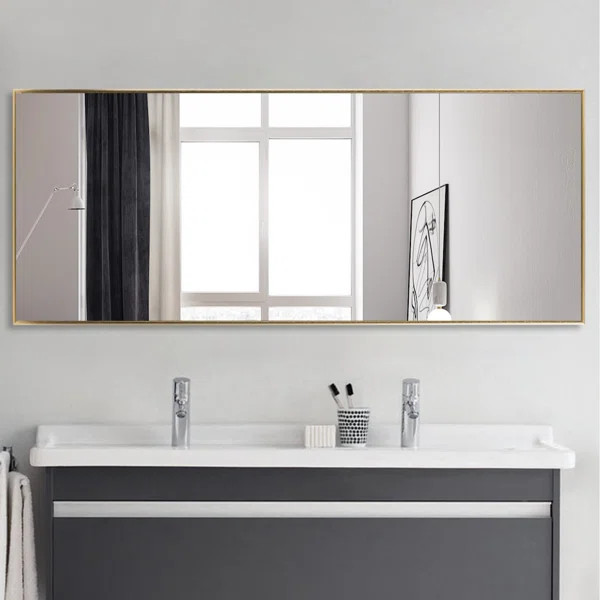 Sneller Rectangle Metal Mirror | Wayfair North America