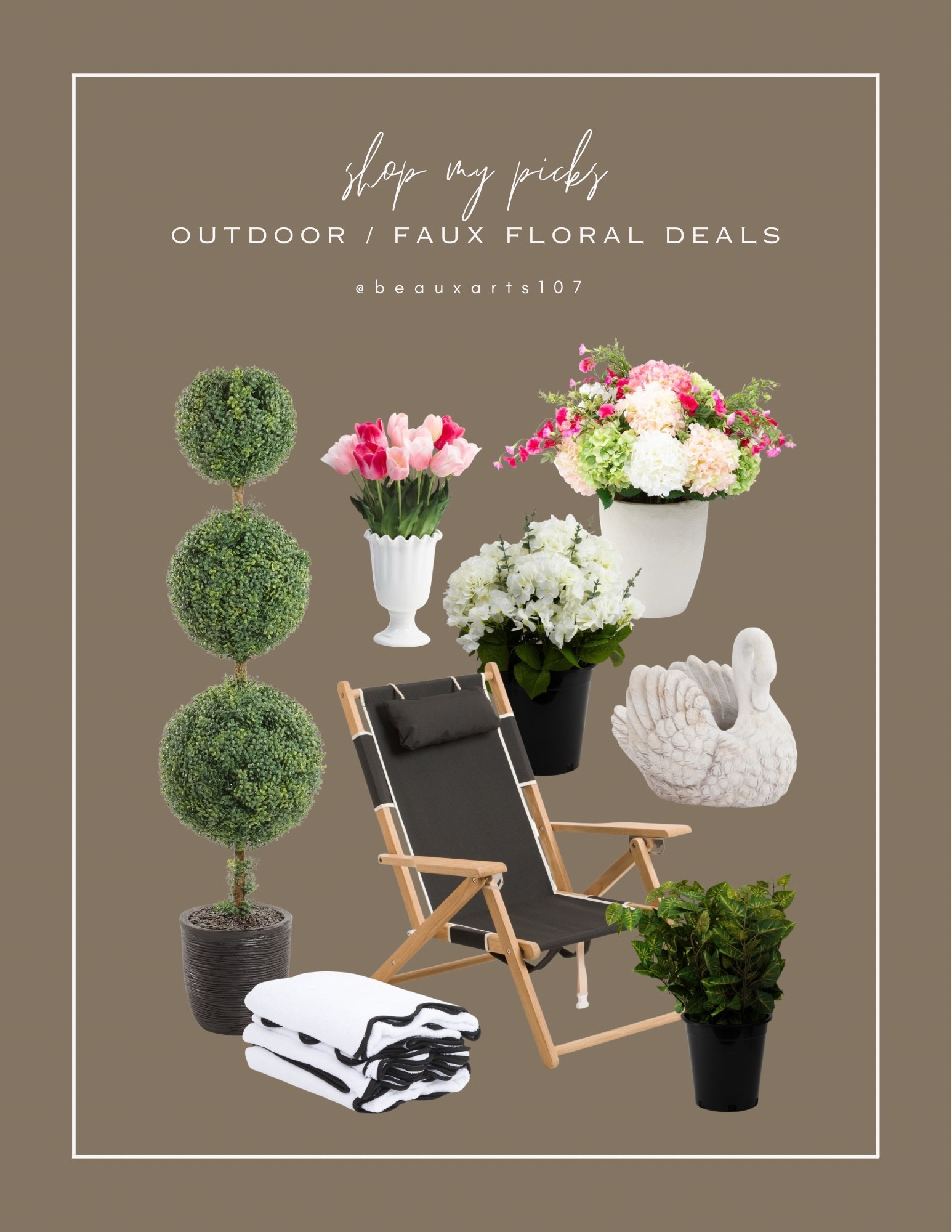 Save on these cute outdoor and faux floral/greenery deals!

#LTKHome #LTKSaleAlert