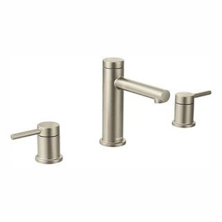MOEN Align 8 in. Widespread 2-Handle Bathroom Faucet Trim Kit in Brushed Nickel (Valve Not Includ... | The Home Depot