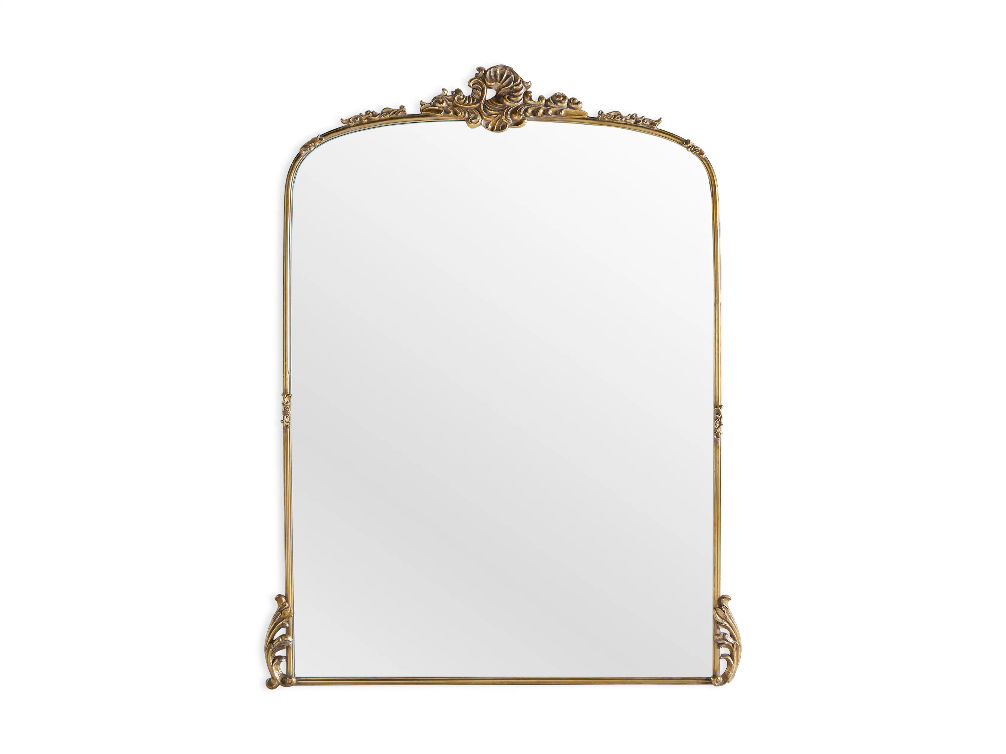 Amelie Grand Mirror in Gold | Arhaus