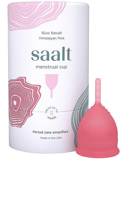 saalt Small Menstrual Cup in Himalayan Pink. | Revolve Clothing (Global)