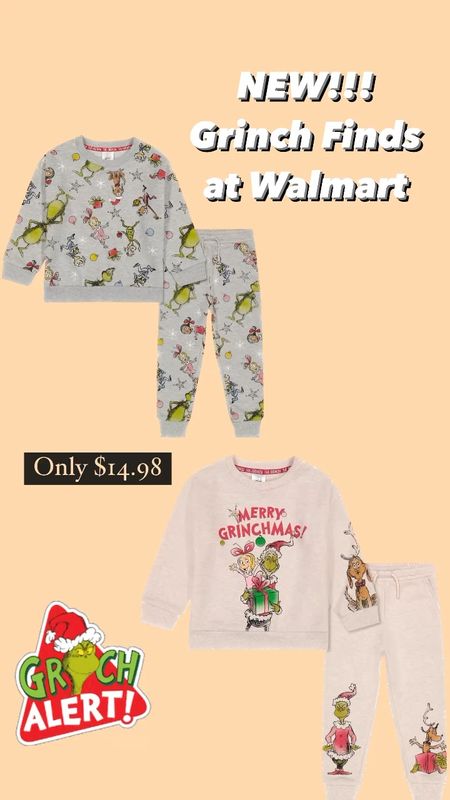 The cutest toddler Grinch sweat pant and sweatshirt sets at Walmart right now!! Hurry… these will sell out at just $14.98.



#LTKbaby #LTKHoliday #LTKkids