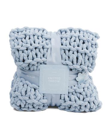 Super Chunky Knit Throw | TJ Maxx