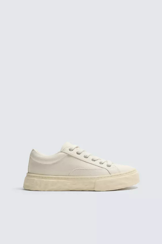 CHUNKY FABRIC SNEAKERS | Zara US