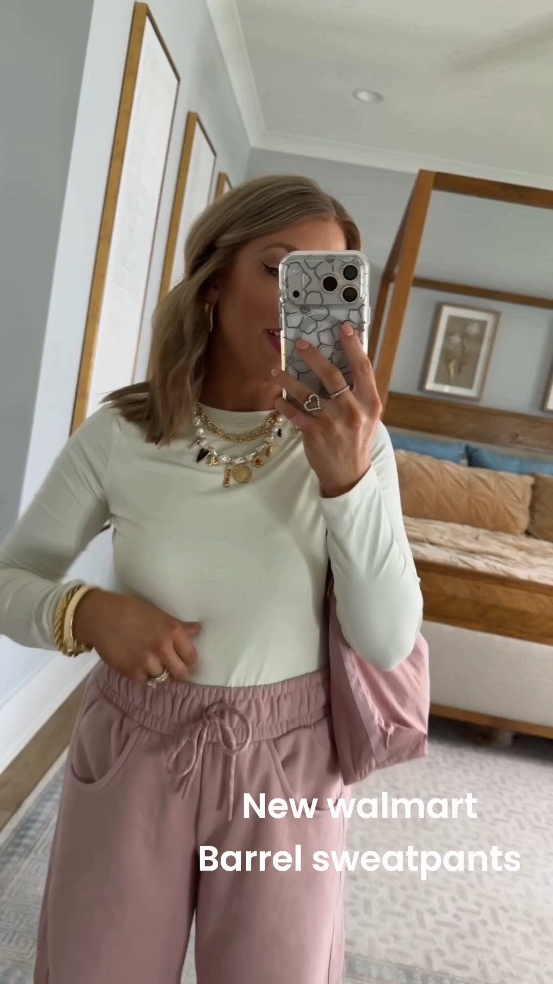Comfort meets cute with this Walmart new arrival! 💕 This soft pink lounge set is perfect for travel days, running errands, school drop-off, or relaxing at home. I layered on this cropped denim top for an easy everyday outfit that looks just as good as it feels. The perfect mix of comfy and stylish!

#WalmartFashion #WalmartNewArrivals #WalmartFinds #LoungeSet #PinkOutfit #TravelStyle #CasualStyle #MomStyle #EverydayFashion #AffordableFashion #OOTD #ComfortableStyle #DenimJacket #StyleOnABudget #FashionInspo #RunningErrands #AffordableOutfits #WalmartStyle

#LTKootd #LTKselfcare #LTKPetite