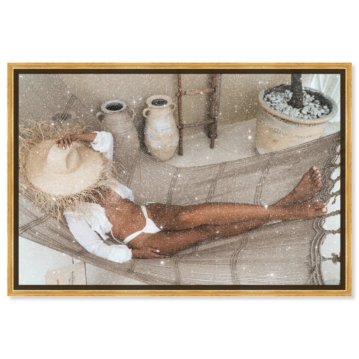 Andrea Sleeping - With Diamond Dust | Oliver Gal