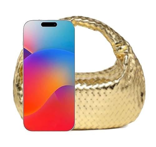 Fashion Knotted Small Top Handle Purse Clutch, Woven Handbags for Women, Woven Purse, Tote bag, Hobo Bags (Gold 01) | Amazon (US)