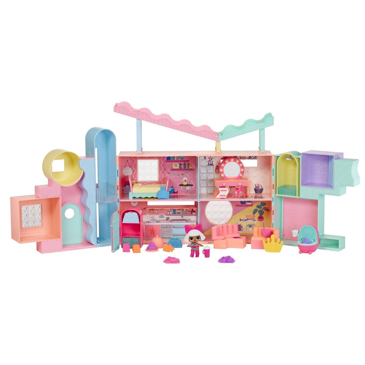 L.O.L. Surprise! Squish Sand Magic House with Tot - Playset with Collectible Doll Squish Sand Sur... | Target