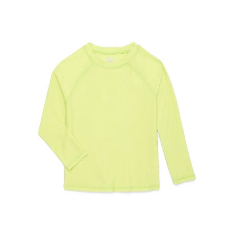 Wonder Nation Boys Long Sleeve Rash Guard with UPF50+, Sizes XS-XL | Walmart (US)