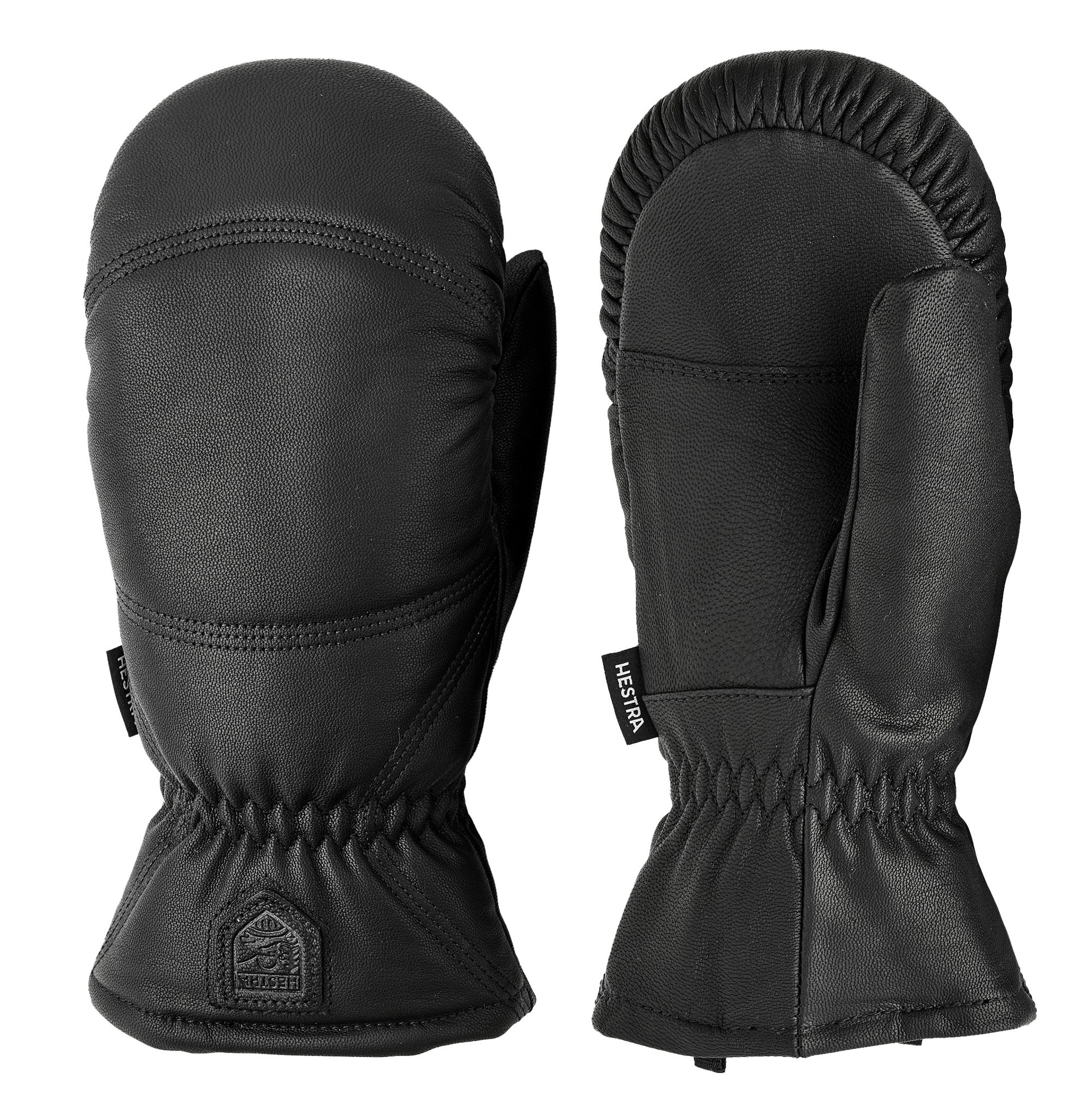 Hestra Gloves Leather Box Mittens Black 8 | REI