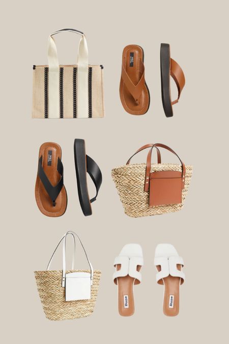 Summer essentials
#basketbag #sandals 

#LTKFind #LTKSeasonal