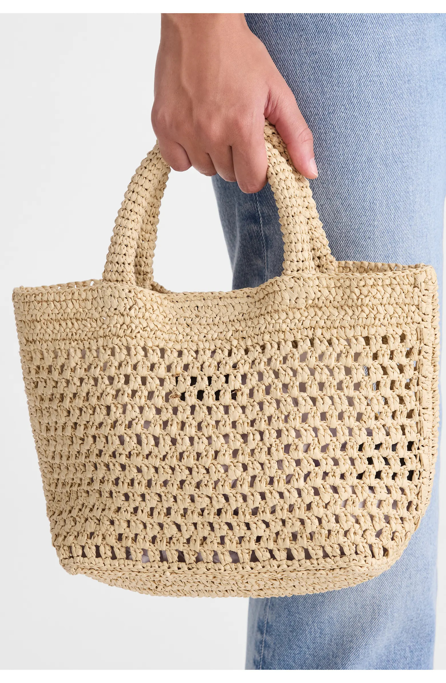 The Woven Mini Tote | Nordstrom
