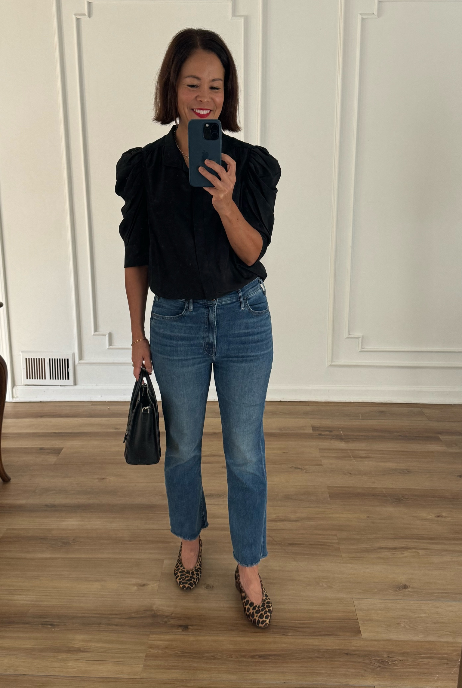 Outfit of the day
Mother Insider Step Fray Jeans- fit true to size 
Frame Gillian Silk Blouse- wearing medium 
Linking similar flats 

#LTKOver40 #LTKSeasonal #LTKStyleTip
