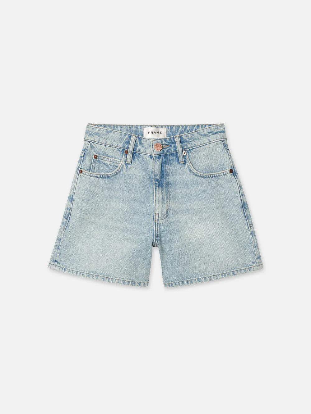 The Easy Short  in  Fizz Indigo | Frame Denim