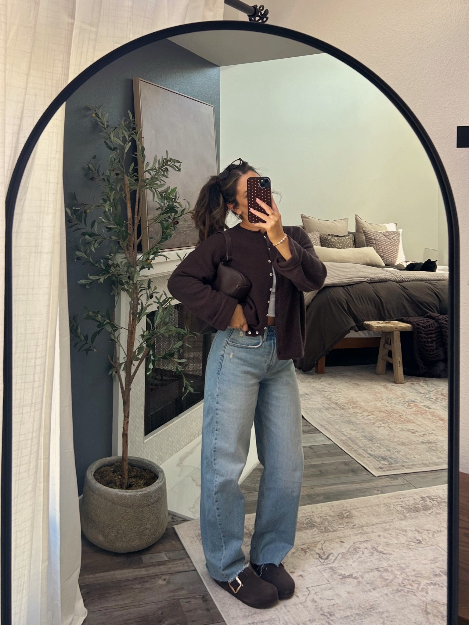 Brown cardigan outfit links

#LTKgrwm