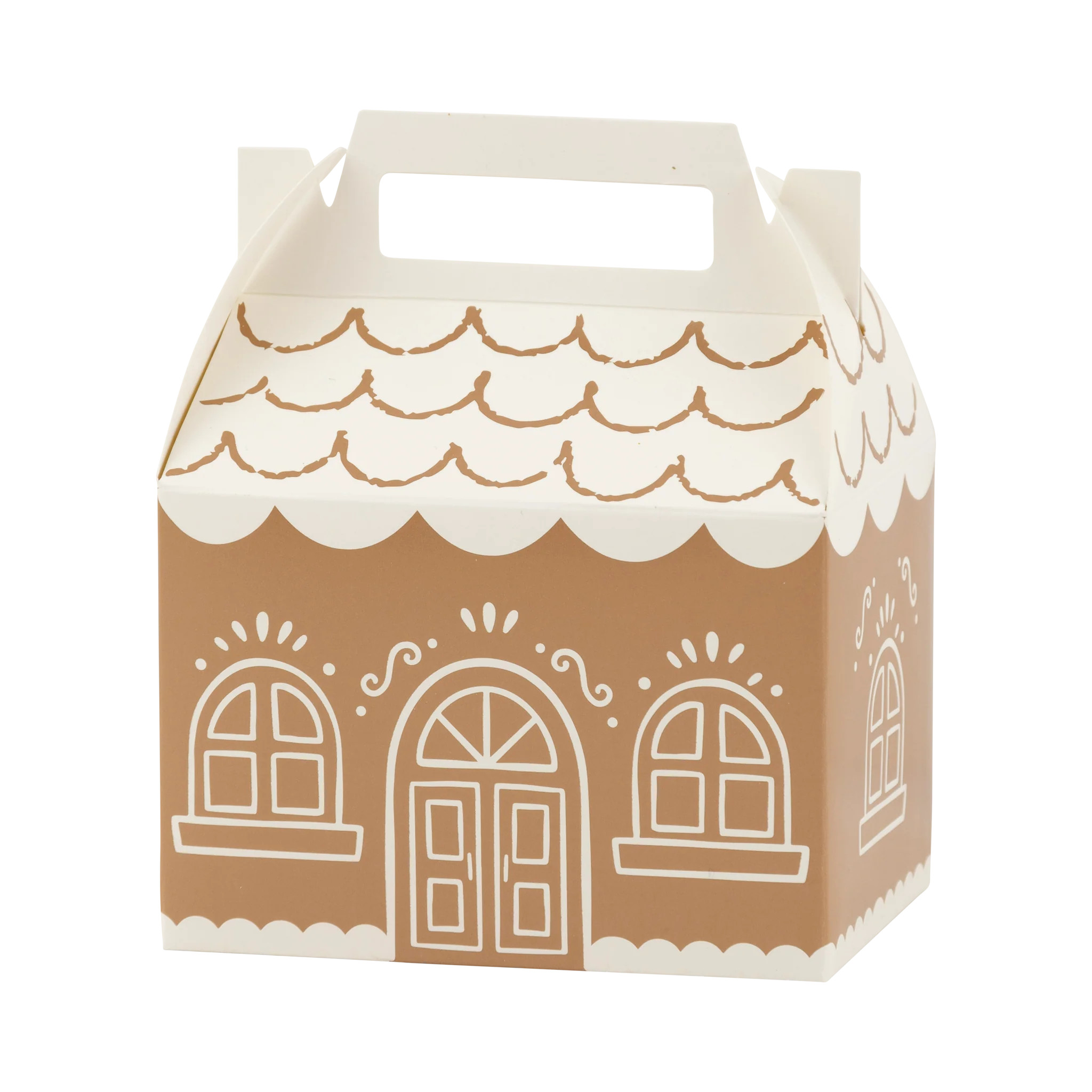 Gingerbread House Gable Treat Boxes | My Mind's Eye
