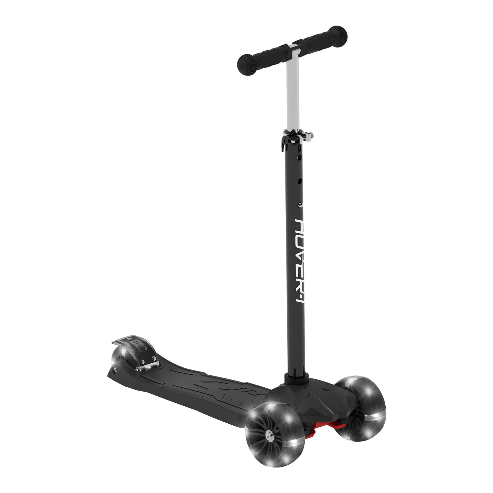 Hover-1 Solaris Kick Scooter with Multicolor Wheel Lights, 4.5” Front Wheels, Rear Foot Brake, ... | Amazon (US)