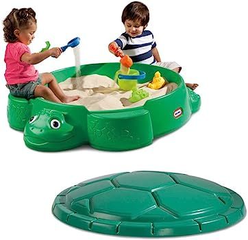Turtle Sandbox for Playing Outdoor , 38.75 L x 43.25 W x 12.00 H Inches, Green | Amazon (US)