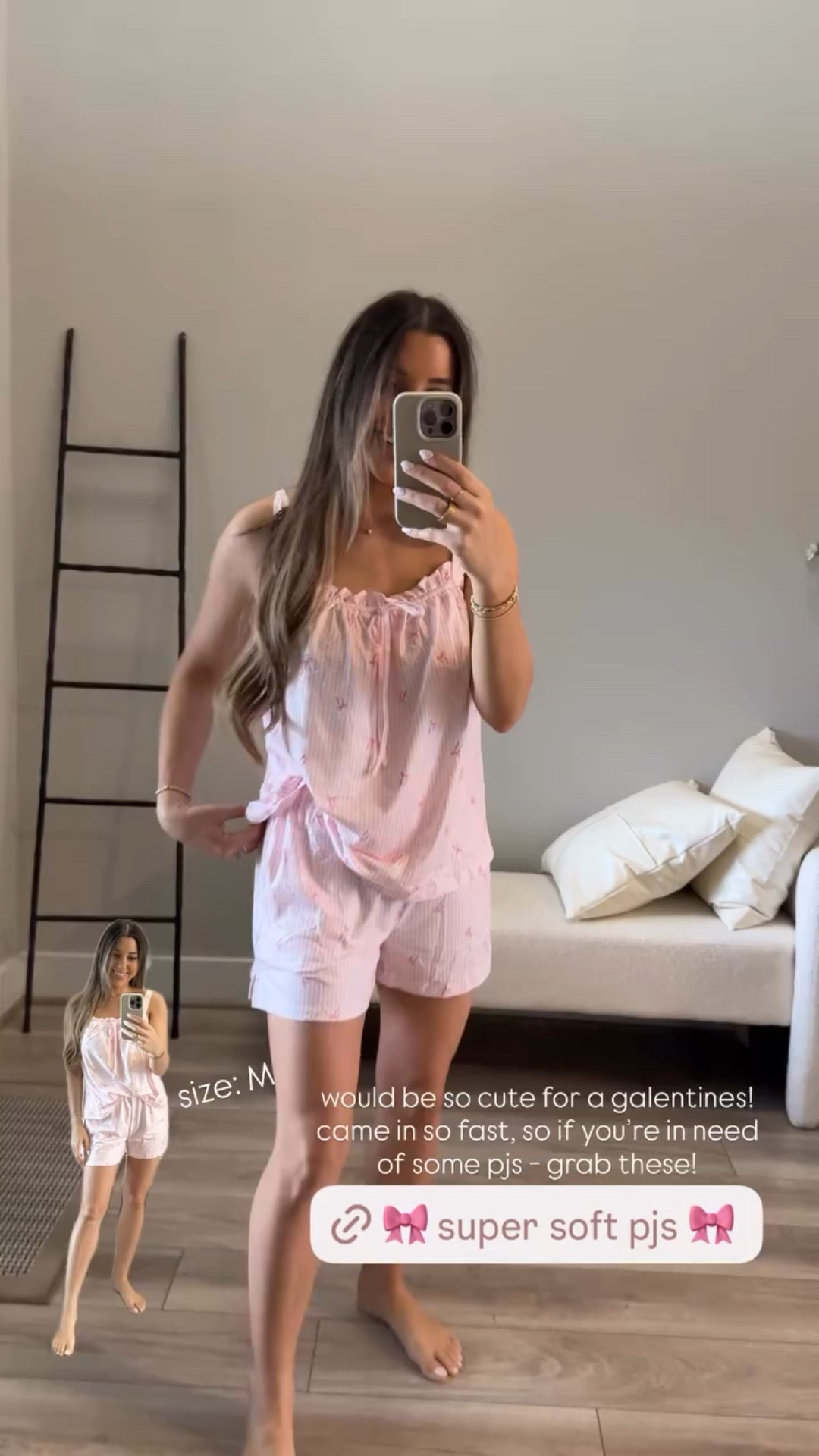 would be so cute for a galentines! came in so fast, so if you’re in need of some pjs - grab these! size: M