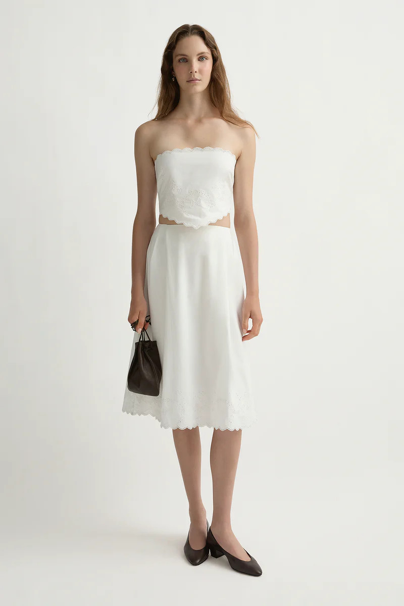 LOIS SKIRT - VINTAGE WHITE | POSSE (Australia & New Zealand)