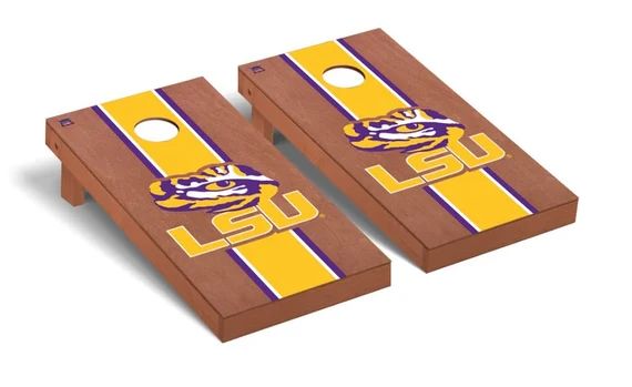 LSU Cornhole Board With Bags Carry Case and Board Protectors | Etsy | Etsy (US)