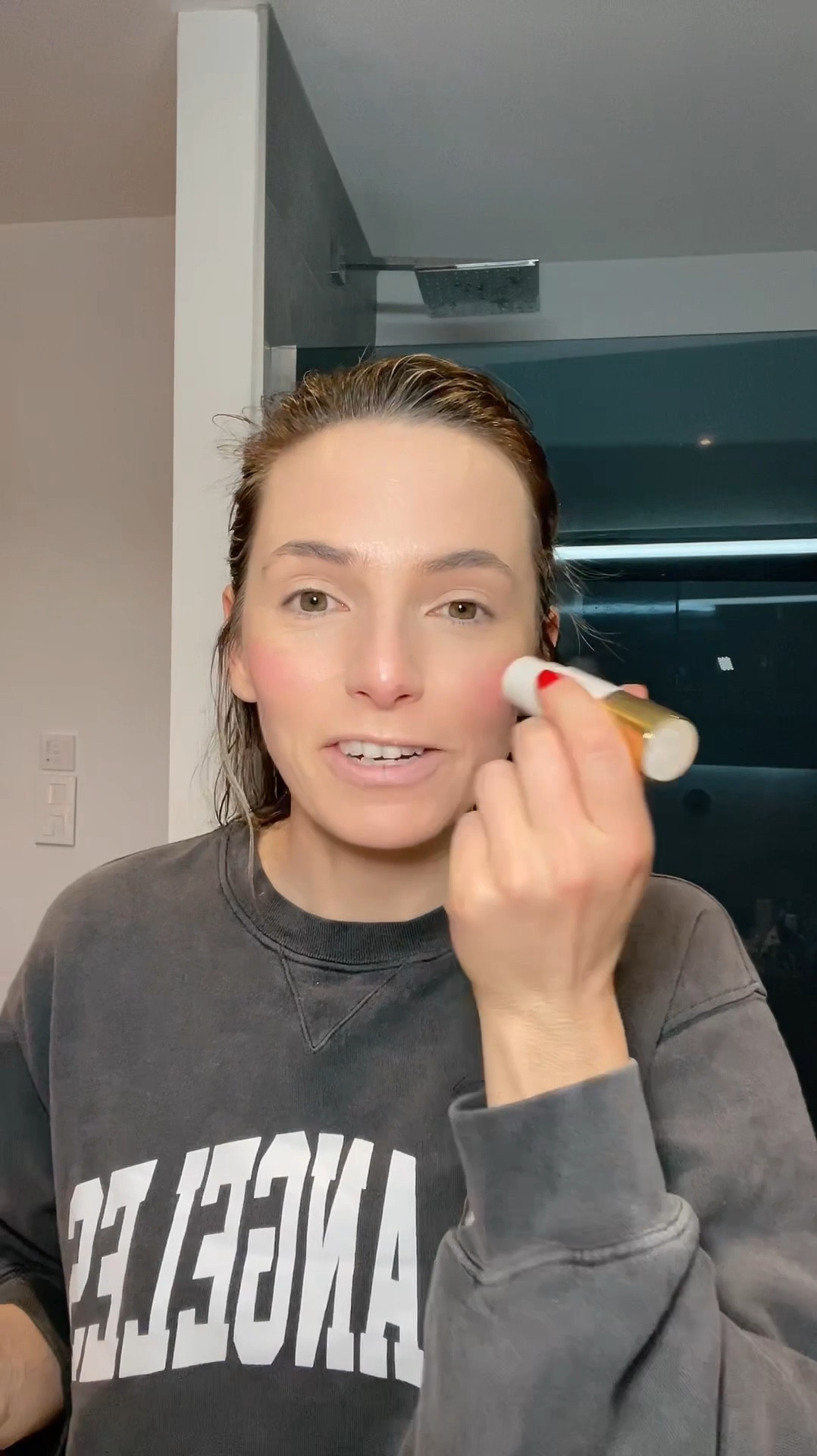 let’s get ready for a dinner date in Dijon, France using clean makeup products ✨ my skin was feeling DRY after flying and not sleeping much, so I started the whole routine with some oil to moisturize. then moved on to a lot of cream products. 

#LTKBeauty #LTKVideo