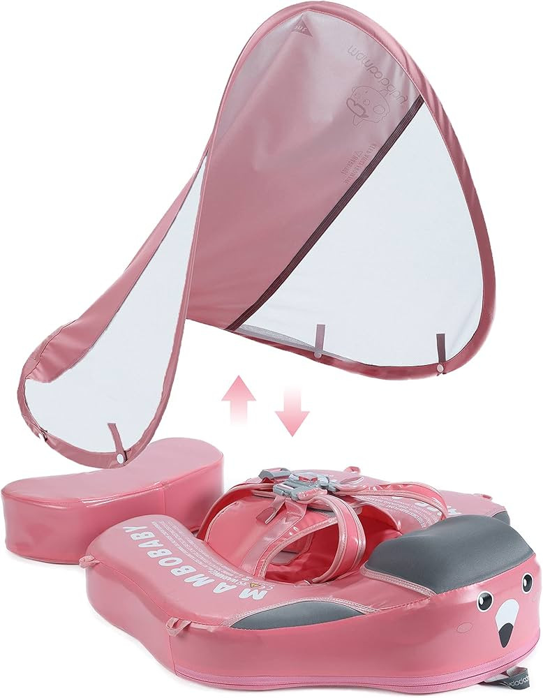 Mambobaby Float Upgrade Add Tail Baby Float with Canopy for Infant Waist Swimming Ring Swim Train... | Amazon (US)