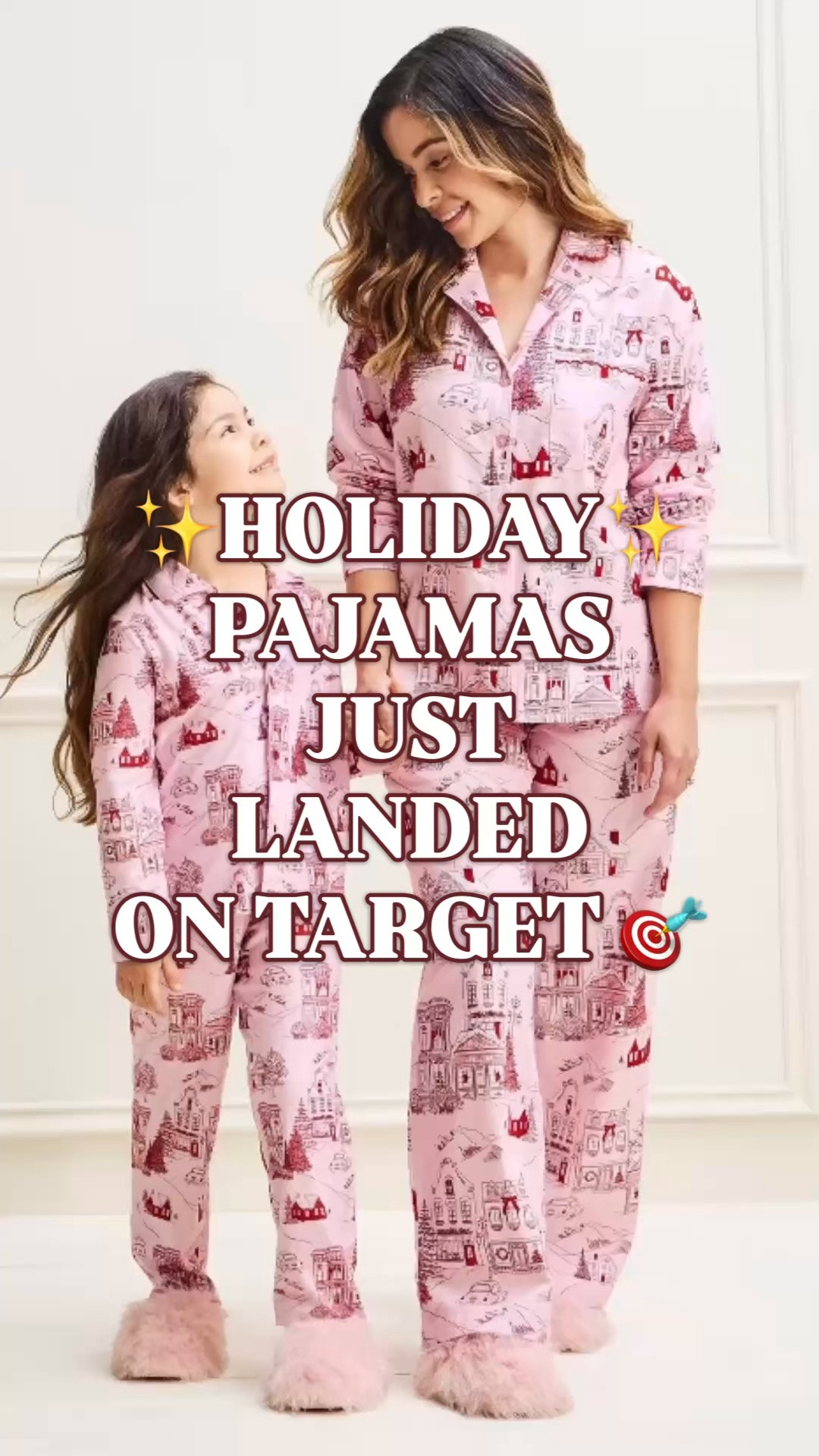 TARGET HOLIDAY PAJAMAS JUST LANDED 🎄

Classic Christmas plaid or pink holiday prints? Target understood that we need options. These new Christmas pajama sets go from whimsical to traditional, with modal, cotton and cotton flannel options, plus matching mommy and me pajamas.

The contrast piping and button-front styles have that classic pajama look I love. There are long pants sets for the full Christmas morning outfit and shorts sets for those of us who still want a little less coverage under the covers.

If you’re planning matching family pajamas, the mommy and me sets are such a cute place to start. Think Christmas Eve pajamas, holiday movie nights and those opening-presents photos you’ll keep forever. And if you’re shopping just for yourself, a pretty pair of holiday pajamas absolutely counts as getting ready for Christmas.

I’ve gathered the new Target finds here so you can choose your print, fabric and pajama style in one place. A little holiday shopping you can check off early.

Target Christmas pajamas, Target holiday pajamas, matching pajama sets, matching family pajamas, mommy and me Christmas pajamas, mother daughter pajamas, women’s Christmas pajamas, cotton pajamas women, modal pajama sets, cotton flannel pajamas, plaid Christmas pajamas, tartan pajamas, pink holiday pajamas, Christmas pajama shorts set, button front pajamas, Christmas Eve pajamas, holiday sleepwear, Target style, Target finds

#LTKHoliday #LTKStyleTip #ChristmasPajamas #HolidayPajamas #MatchingPajamas #TargetStyle #TargetFinds @Target #LTKFindsUnder50

#LTKSeasonal #LTKKids #LTKHome