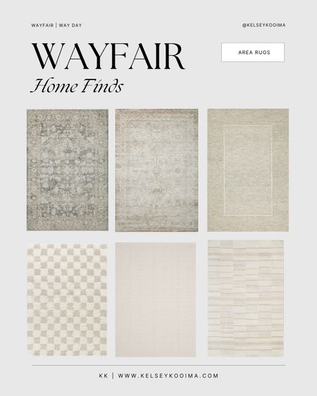 Wayfair rugs on sale! 

#LTKSaleAlert #LTKxWayDay #LTKHome