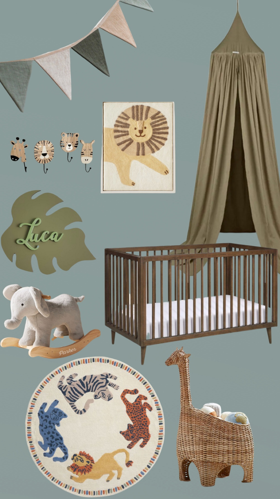 jungle themed nursery ! 

#LTKkids #LTKhome #LTKbaby