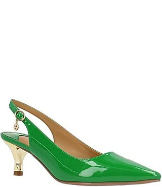 J. Renee Ferryanne Patent Slingback Pumps - 13 | Dillard's