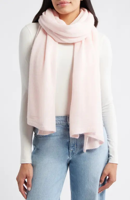 Nordstrom Cashmere Scarf in Pink Dogwood at Nordstrom | Nordstrom