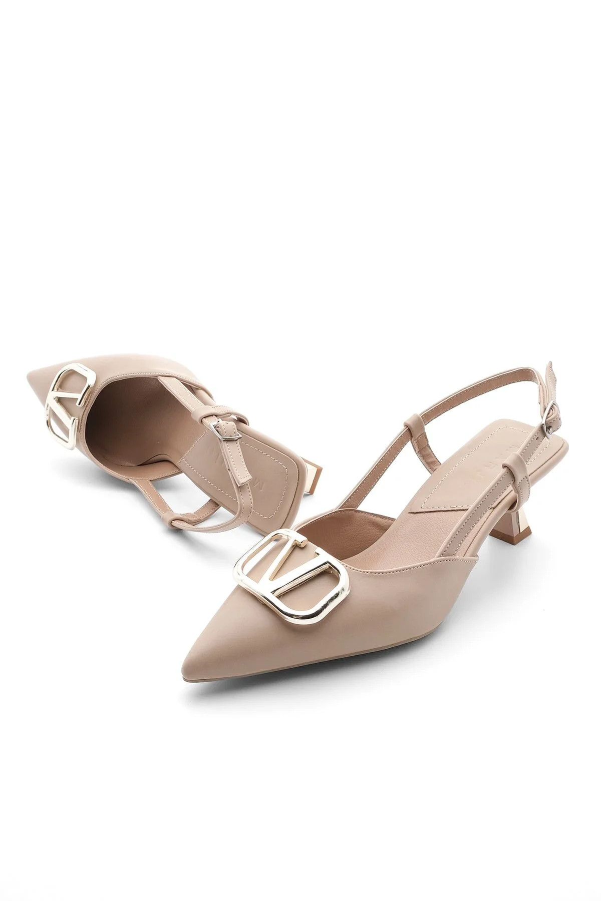 Marjin Pumps - Beige - Pfennigabsatz/Stiletto Fast ausverkauft | Trendyol DE