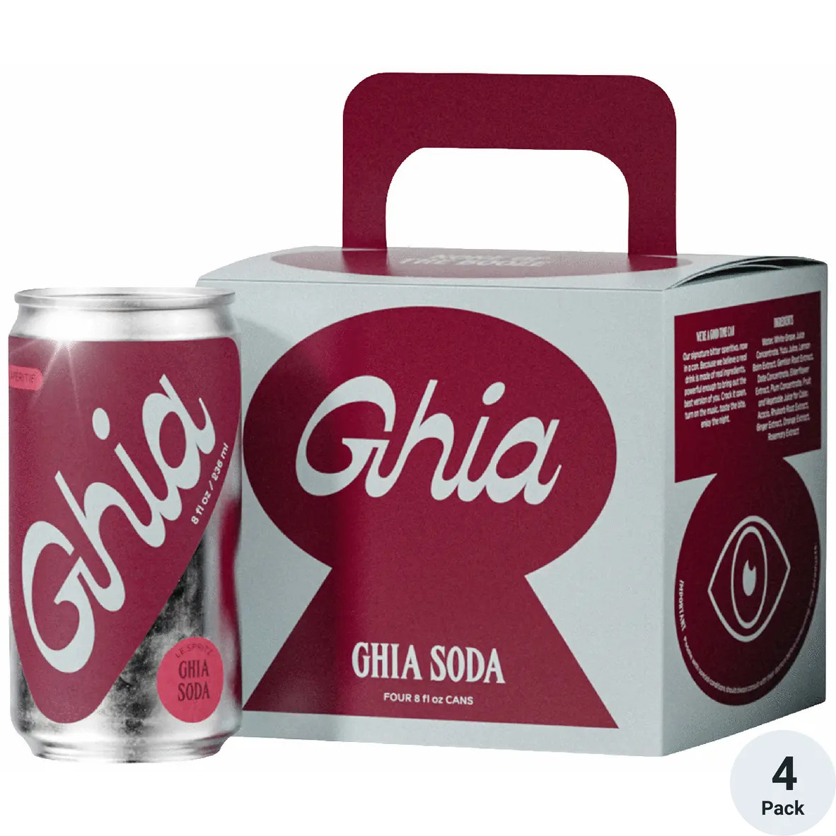 Ghia Non-Alcoholic Aperitif Soda | Total Wine
